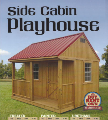 Side Cabin Playhouse