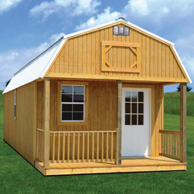 RTO Treated Lofted Barn Cabin